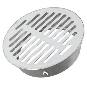 Round Floor Drain 304‎ Stainless Steel Snap in Floor Shower Cover 180mm/7.1" NEW